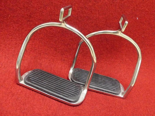 "Isi" safety stirrups, stainless steel